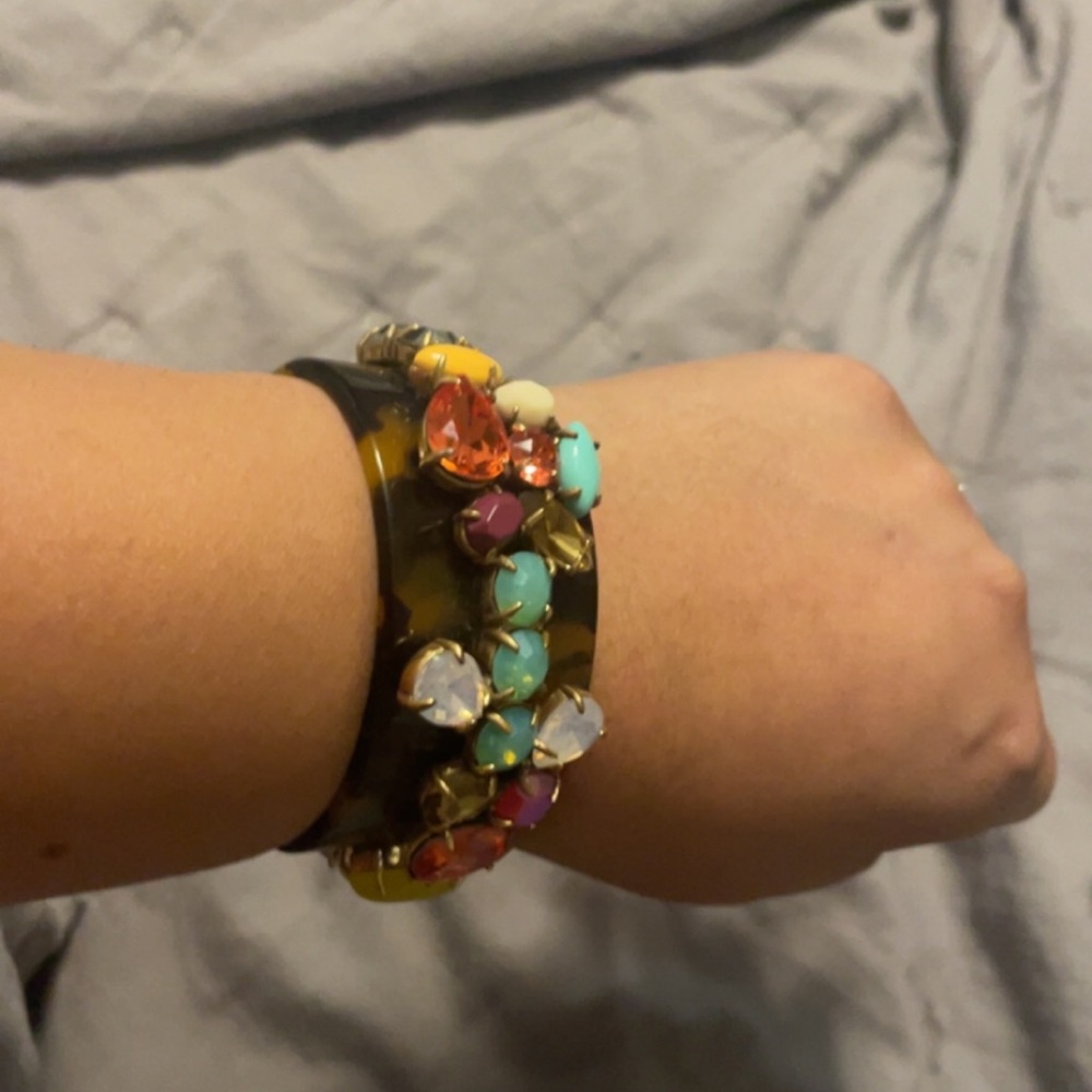 J. Crew Multicolor Gemstone Bracelet - Picture 2 of 5